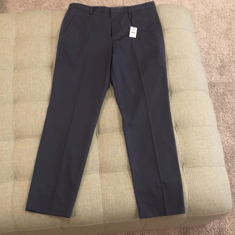 Express Men's Classic charcoal Gray Pants
